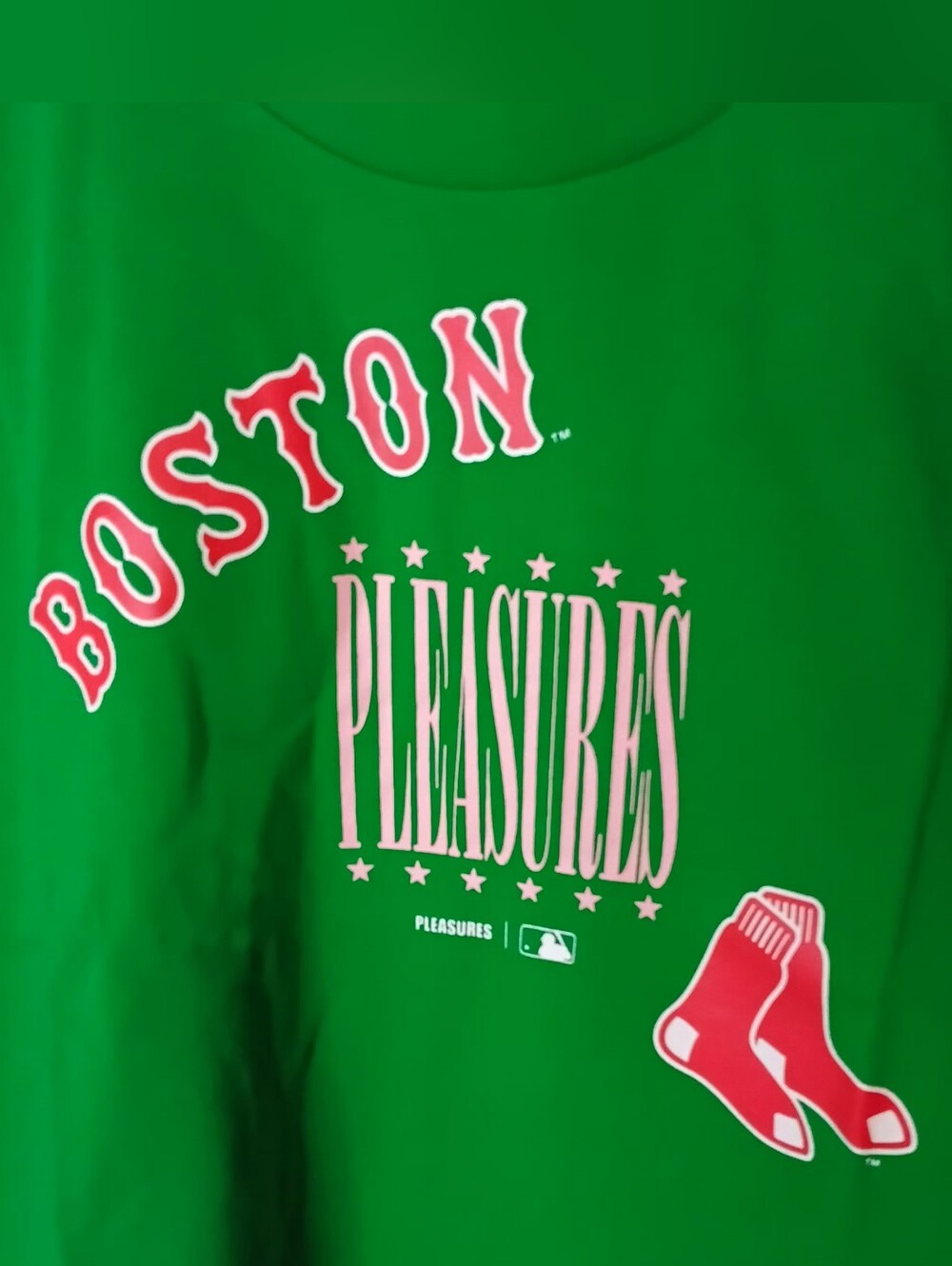 Genuine Red Sox Merchandise Green Graphic Tee